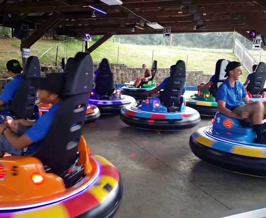 Funfair Spin Zone Bumper Cars