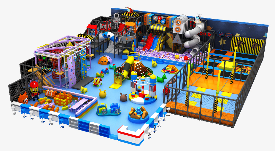 Indoor soft play area