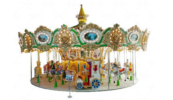 amusement park carousel ride